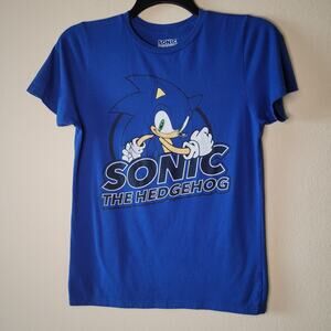 Awesome Sonic the Hedgehog Graphic Tee - Boys XL - Blue